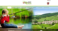 Desktop Screenshot of campingarquebuse.com
